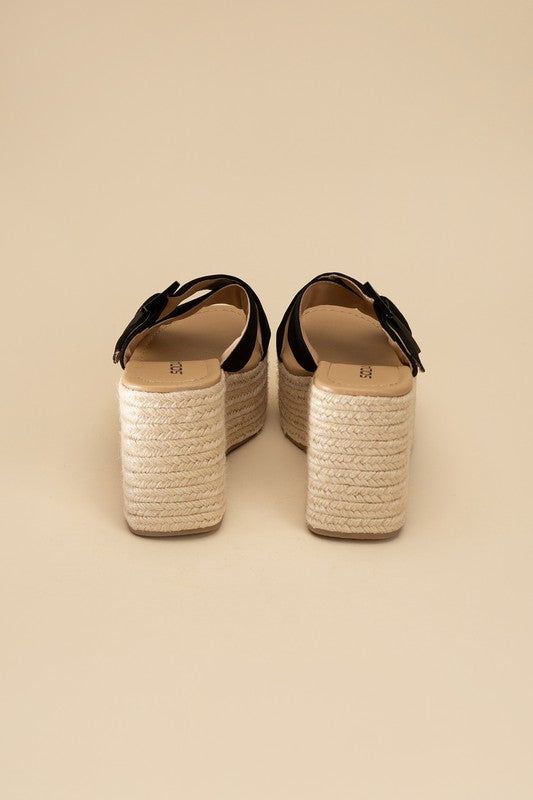 Women's Manta Espadrille Platform Slides - us.meeeshop