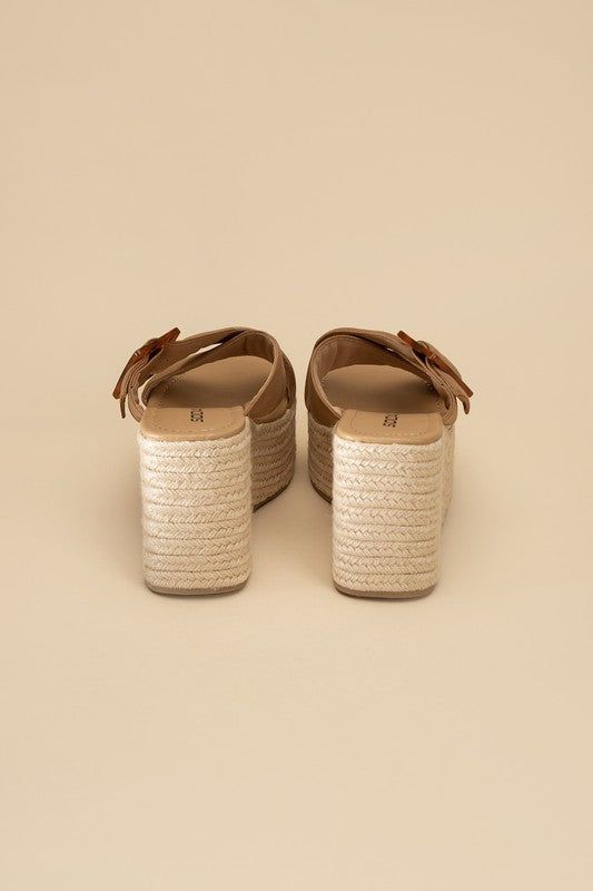 Women's Manta Espadrille Platform Slides - us.meeeshop