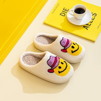 Melody Smiley Face Slippers - us.meeeshop