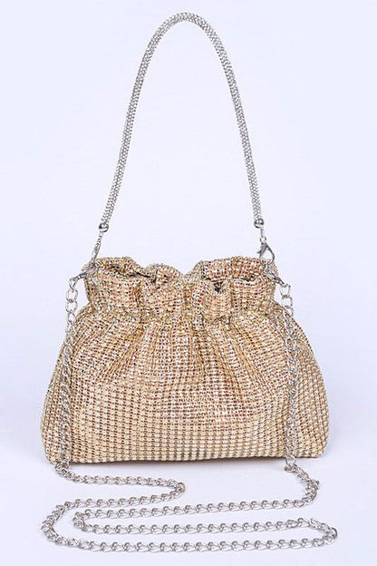 Metallic Crossbody Swing Bag us.meeeshop - Handbags