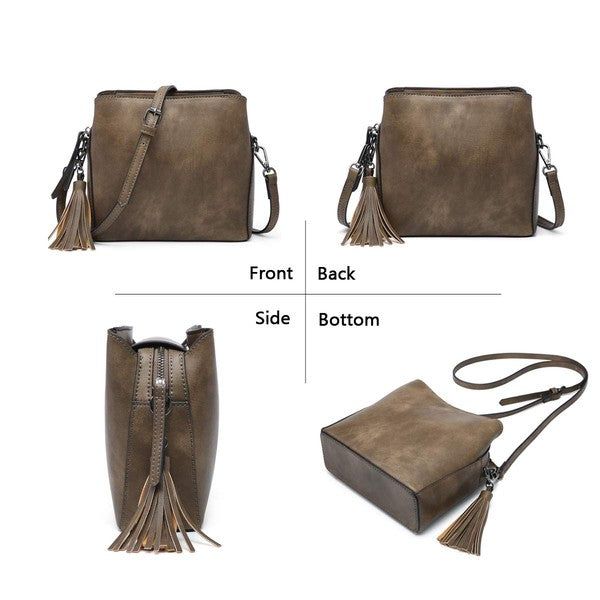 Mini Shoulder Bag with multipockets us.meeeshop - 