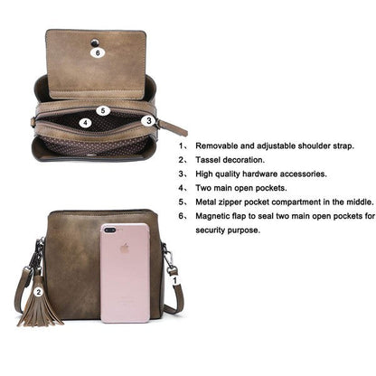 Mini Shoulder Bag with multipockets | us.meeeshop
