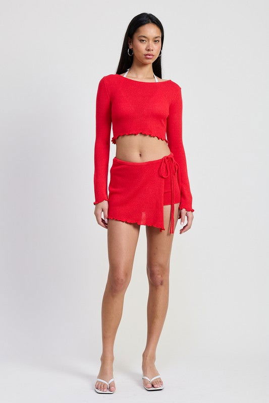 Mini Wrap Skort us.meeeshop - 