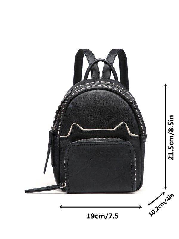 Mini backpack purse - us.meeeshop