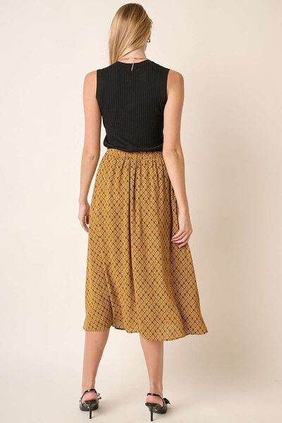 Mittoshop Printed Midi Skirt us.meeeshop - 