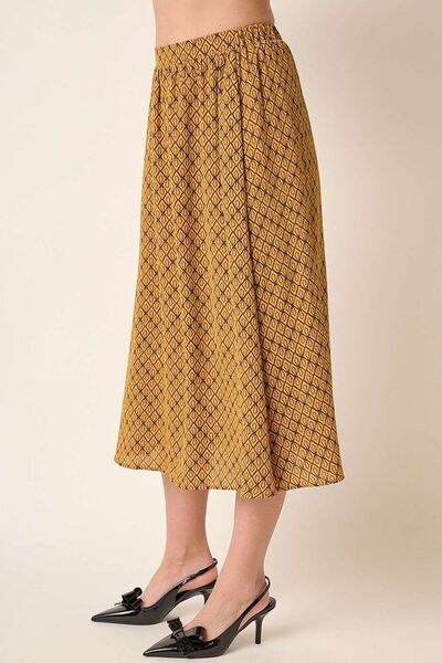 Mittoshop Printed Midi Skirt us.meeeshop - 