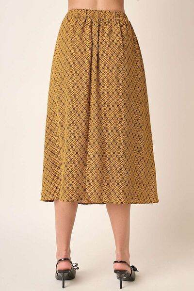 Mittoshop Printed Midi Skirt us.meeeshop - 