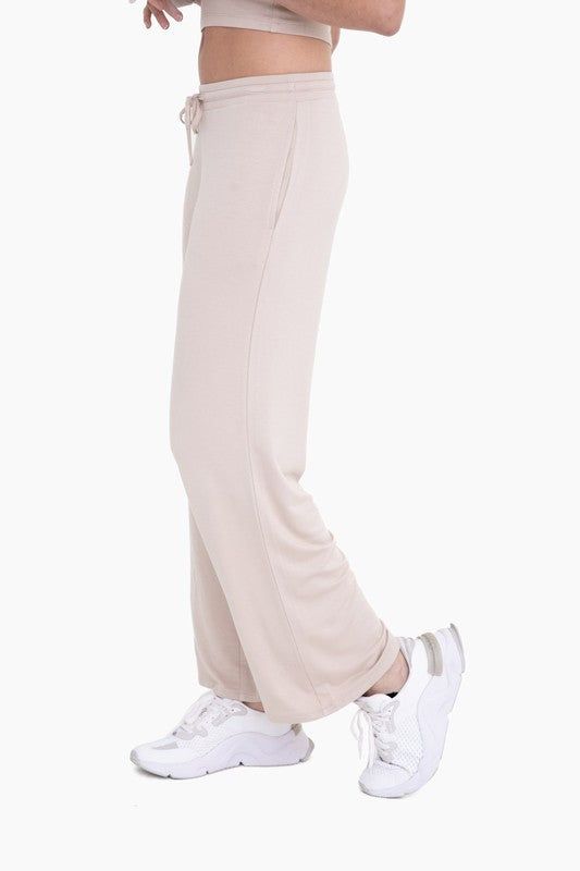 Mono B Mid-Rise Lounge Terry Pant us.meeeshop - 