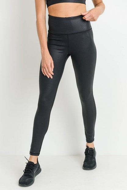 Mono B RED - OG Foil Highwaist Leggings us.meeeshop - Pants