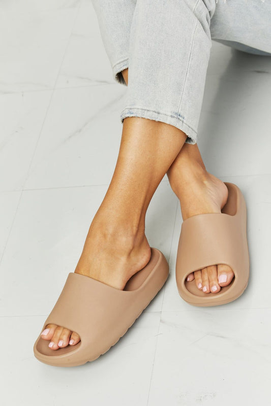 NOOK JOI In My Comfort Zone Slides in Beige us.meeeshop - Shoes