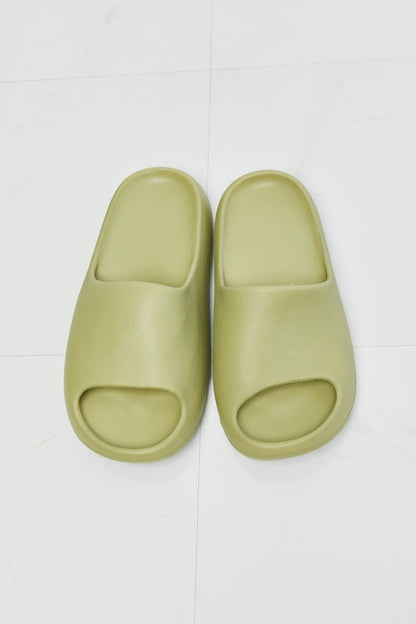 NOOK JOI In My Comfort Zone Slides in Green us.meeeshop - 