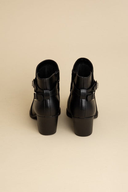Nadine Ankle Buckle Boots | us.meeeshop
