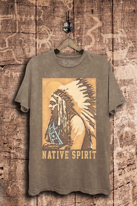 Native Spirit Graphic Top us.meeeshop - Shirts & Tops