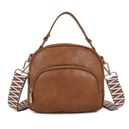 Navi Vegan Leather Trendy Strap Crossbody Bag us.meeeshop - 