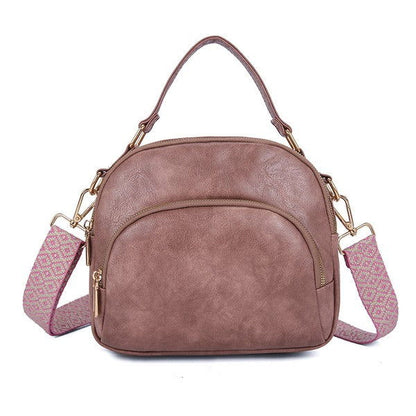 Navi Vegan Leather Trendy Strap Crossbody Bag us.meeeshop - 