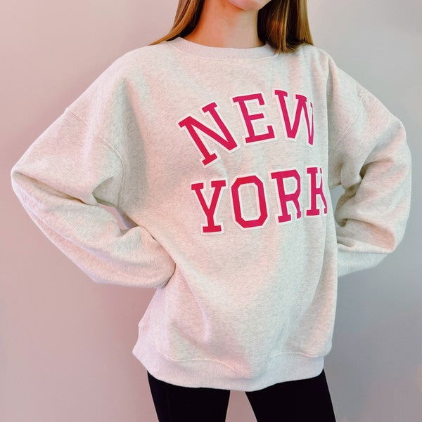 New York Sweatshirt us.meeeshop - 