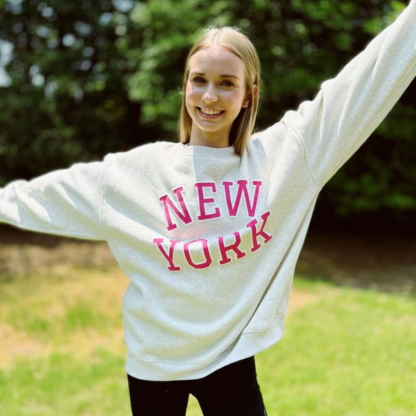 New York Sweatshirt us.meeeshop - 