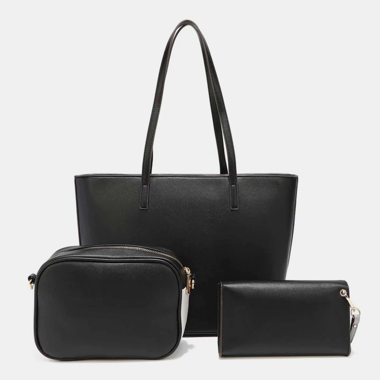 Nicole Lee USA 3-Piece Color Block Handbag Set us.meeeshop - 