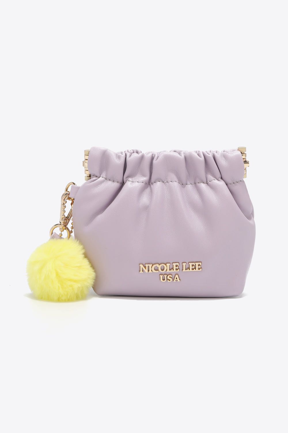 Nicole Lee USA Faux Leather Pouch us.meeeshop - 