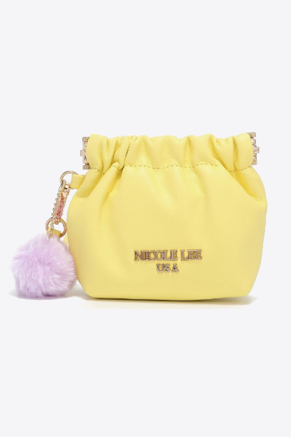 Nicole Lee USA Faux Leather Pouch us.meeeshop - 