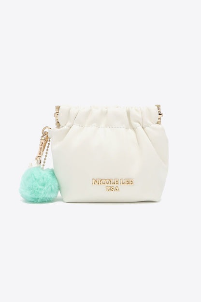 Nicole Lee USA Faux Leather Pouch us.meeeshop - 