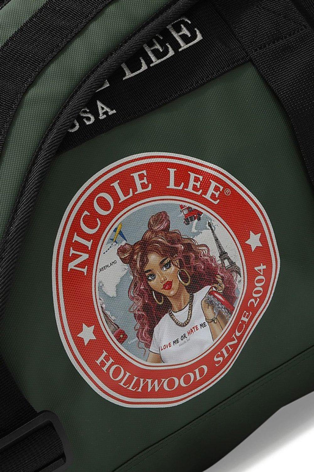 Nicole Lee USA Large Duffel Bag us.meeeshop - 