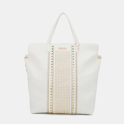 Nicole Lee USA Studded Large Tote Bag us.meeeshop - 