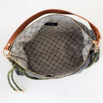 Nikki Nylon Slouchy Shoulder Bag
