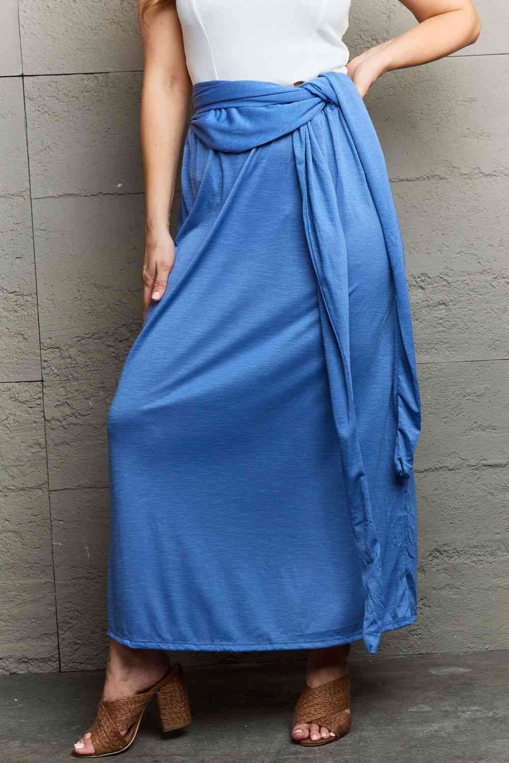 Ninexis Know Your Worth Criss Cross Halter Neck Maxi Dress us.meeeshop - 