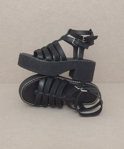 OASIS SOCIETY Lindsey - Platform Gladiator Sandal us.meeeshop - 