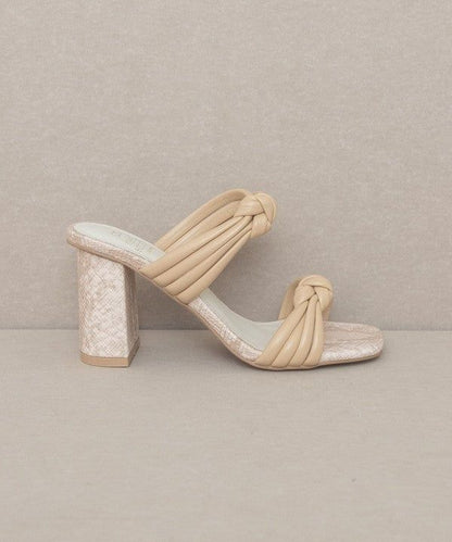 OASIS SOCIETY Raquel - Strappy Knot Heel us.meeeshop - 