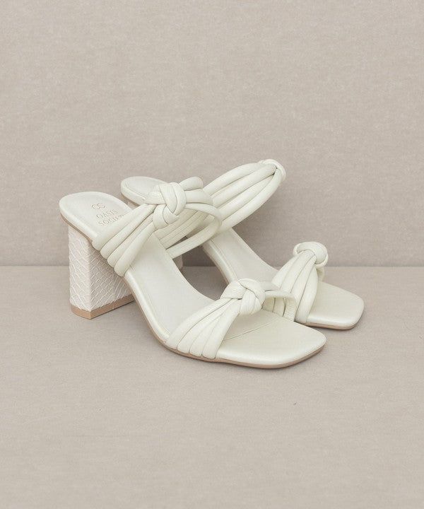 OASIS SOCIETY Raquel - Strappy Knot Heel us.meeeshop - 