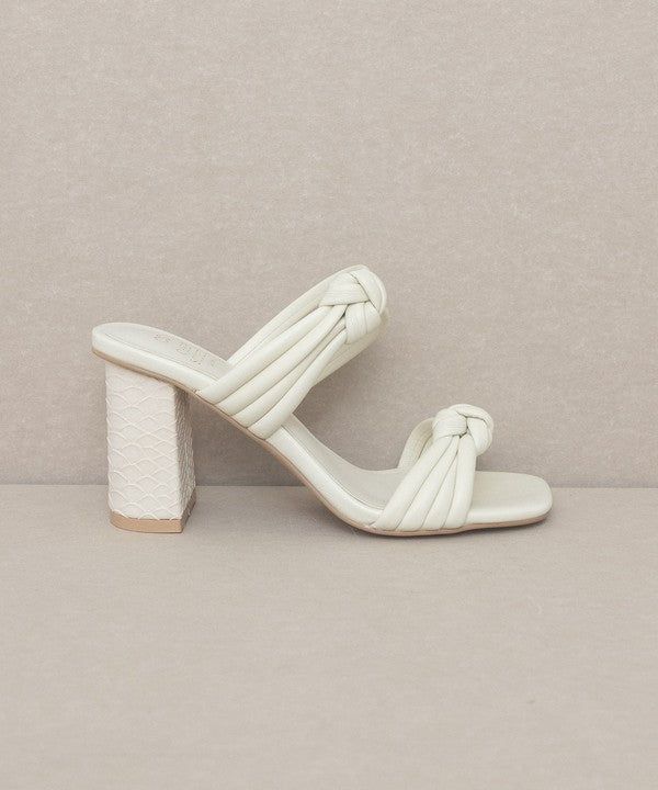 OASIS SOCIETY Raquel - Strappy Knot Heel us.meeeshop - 