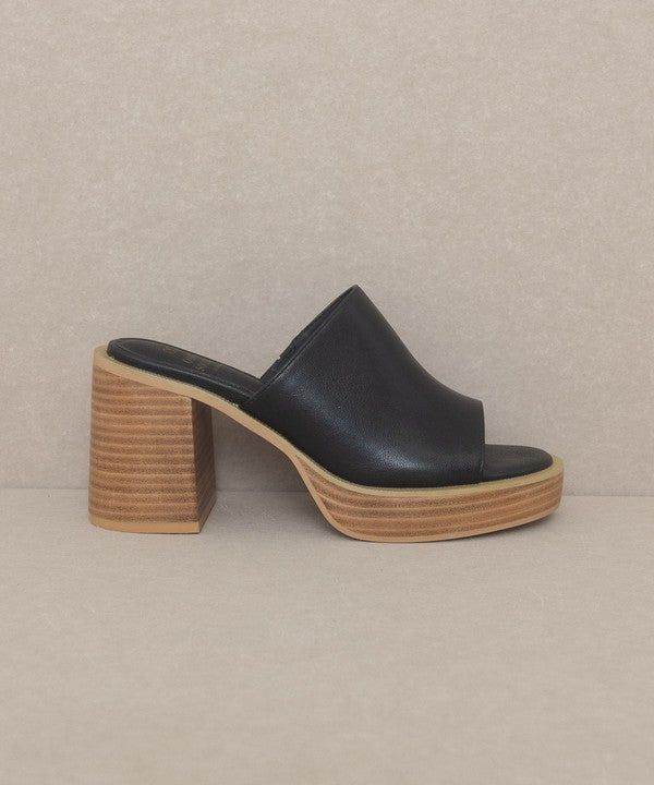 OASIS SOCIETY Camille - Platform Slide Heel - us.meeeshop