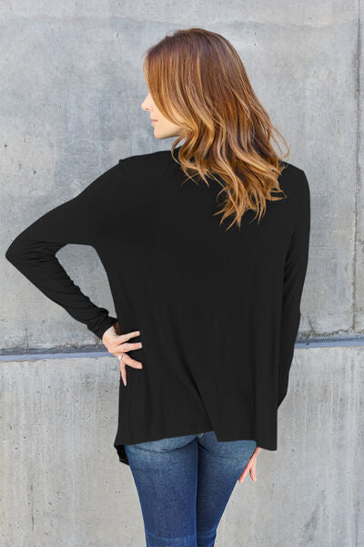Open Front Long Sleeve Cover Up | us.meeeshop