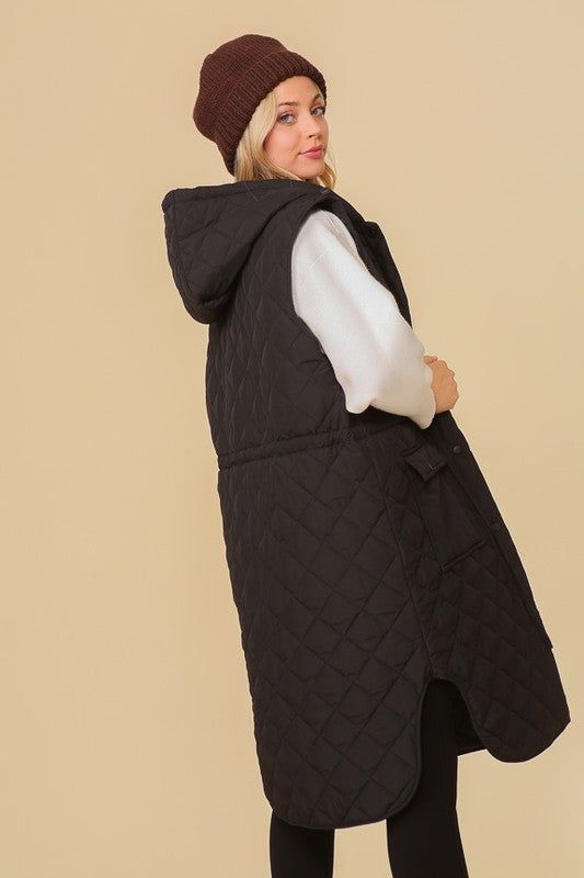 Oversized Quilted Midi Jacket us.meeeshop - 