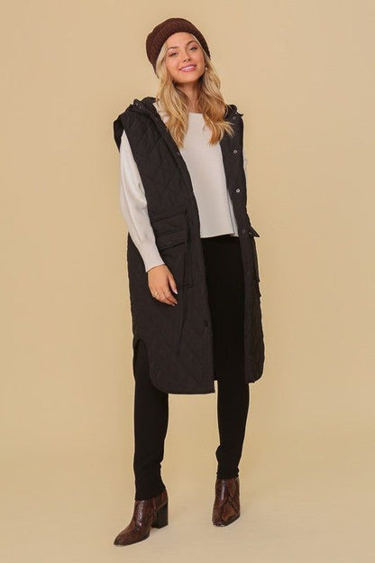 Oversized Quilted Midi Jacket us.meeeshop - 