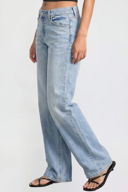 Women's Luxe Britney Wide Leg Jeans