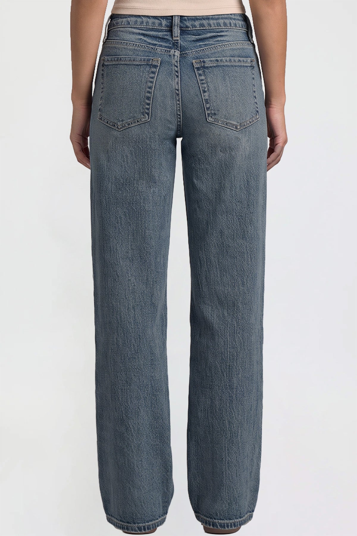 Women's Luxe Britney Wide Leg Jeans