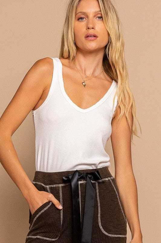 POL | Sleeveless Relaxed Fit Tank Top | us.meeeshop