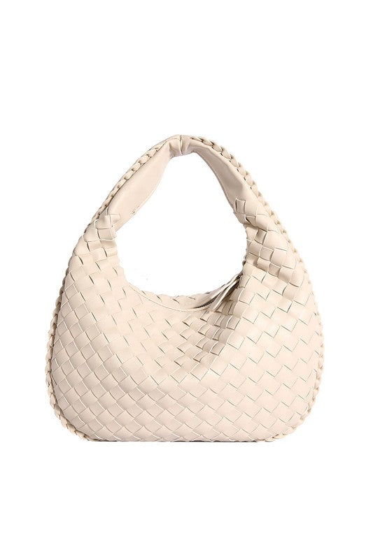 Paige Woven Handbag us.meeeshop - 