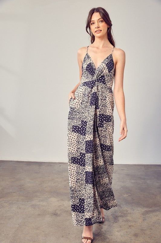 Paisley Printed Cami Jumpsuit us.meeeshop - Jumpsuits & Rompers