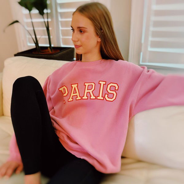 Paris Sweatshirt us.meeeshop - 