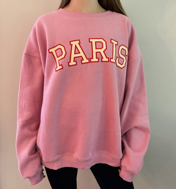 Paris Sweatshirt us.meeeshop - 