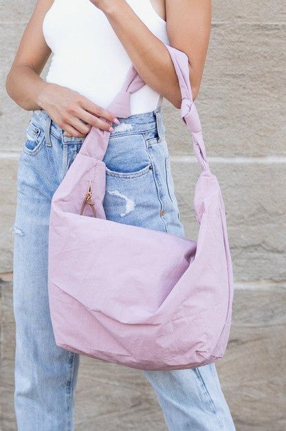 Piper Oversized Nylon Carryall Messenger us.meeeshop - 