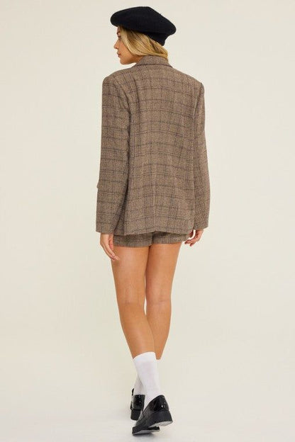 Plaid Skort us.meeeshop - 