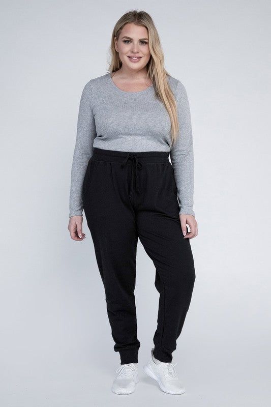 Plus-Size Jogger Pants us.meeeshop - 