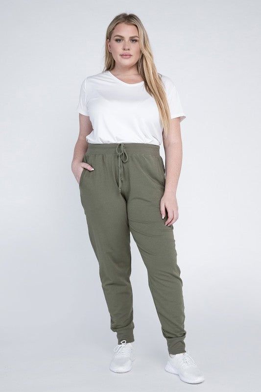 Plus-Size Jogger Pants us.meeeshop - 