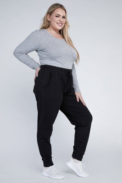 Plus-Size Jogger Pants - us.meeeshop