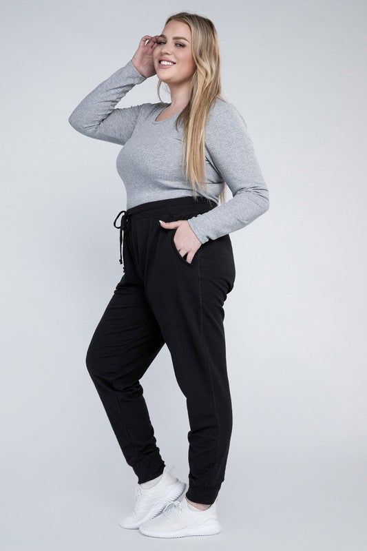 Plus-Size Jogger Pants - us.meeeshop